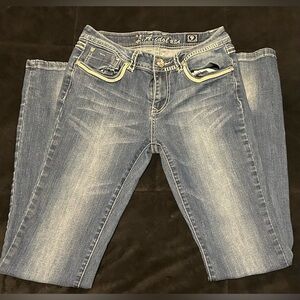 Stylish Blue Denim Jeans LA idol USA